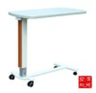 PP hospital over bed table with gas control height