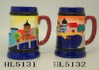 Ceramic beer steins for daily used