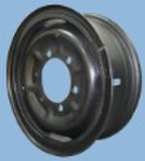 Tube Steel Rims 5.50F-16-Black