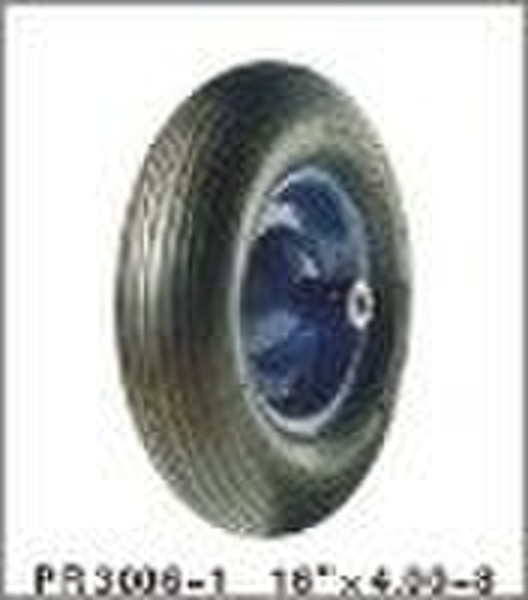 PR3006-1 16*4.00-8pneumatic rubber wheel