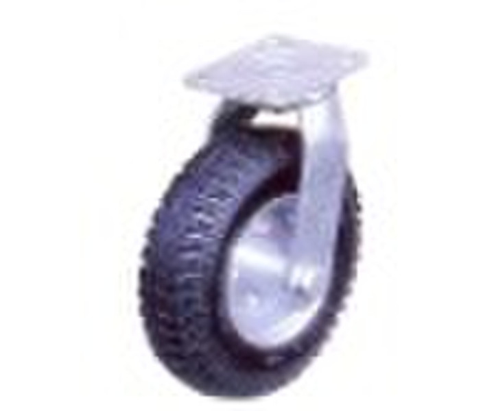 rubber caster