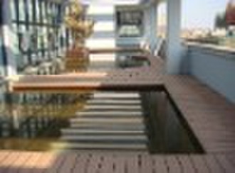 wood plastic composite decking