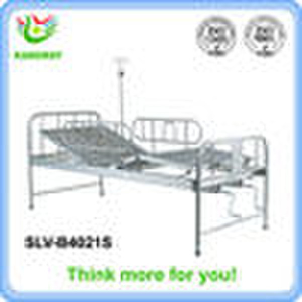 Stainless steel bed with two cranks