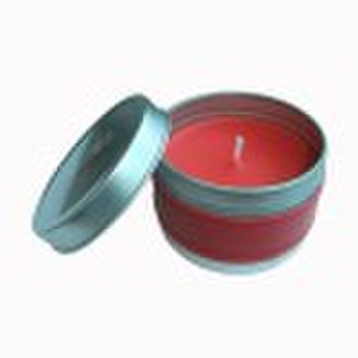 Tin candle with PU
