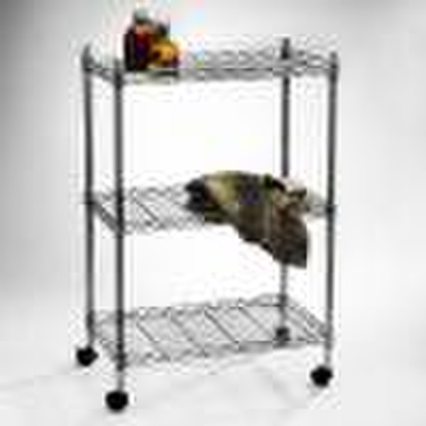 3-Tier Light Duty Wire Shelving System