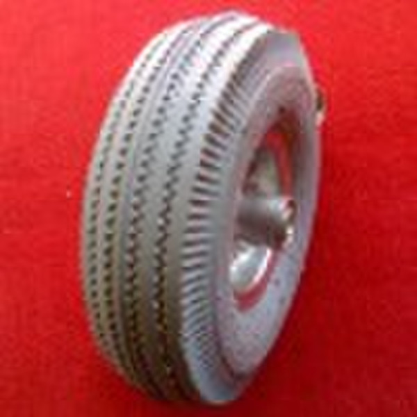 3.50-4 Grey rubber wheel