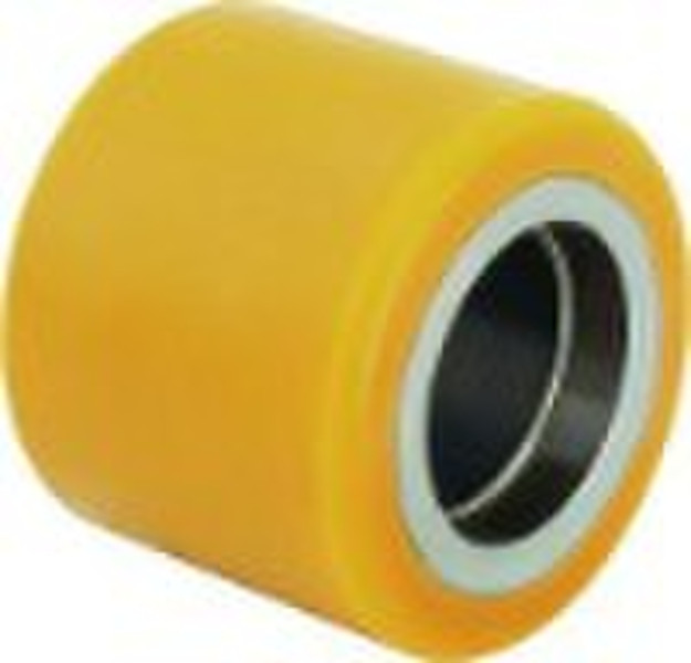 Polyurethane PU Roller wheels with Steel centre
