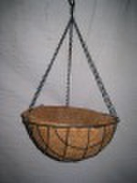 Hanging Basket with Coconut Liner