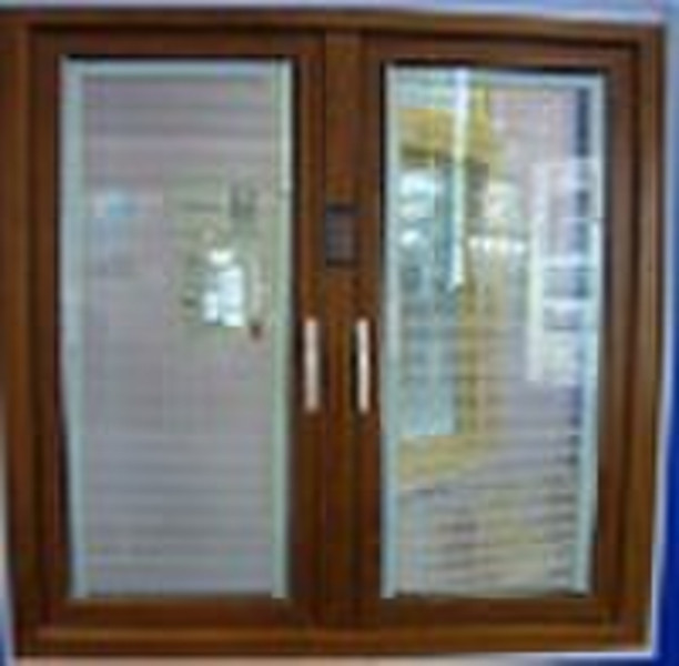Wood like PVC Plastic  window , shutter