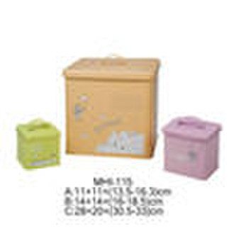 Color Storage Box with Decal