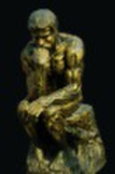 Thinker (bronze statue,metal crafts)