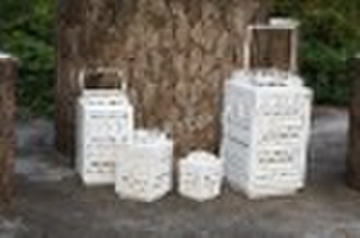 Square Metal Candle Holder