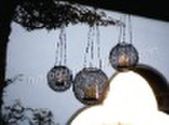 Round Ball Metal Candle Holder