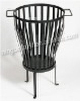 metal fire basket