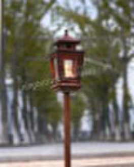 wooden lantern