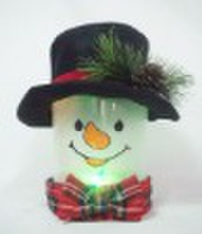 <New>Lighted christmas snowman decoration