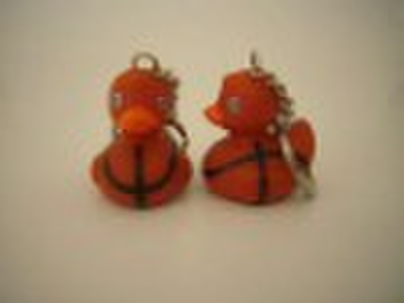 promotional small duck key chains
