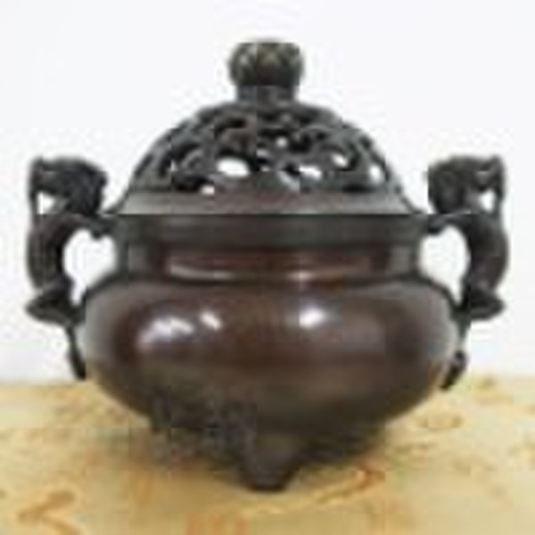 bronze censer sculpture