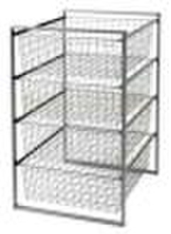 4 wire baskets  Organizer