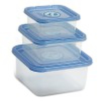 3pcs Square Food Container Set