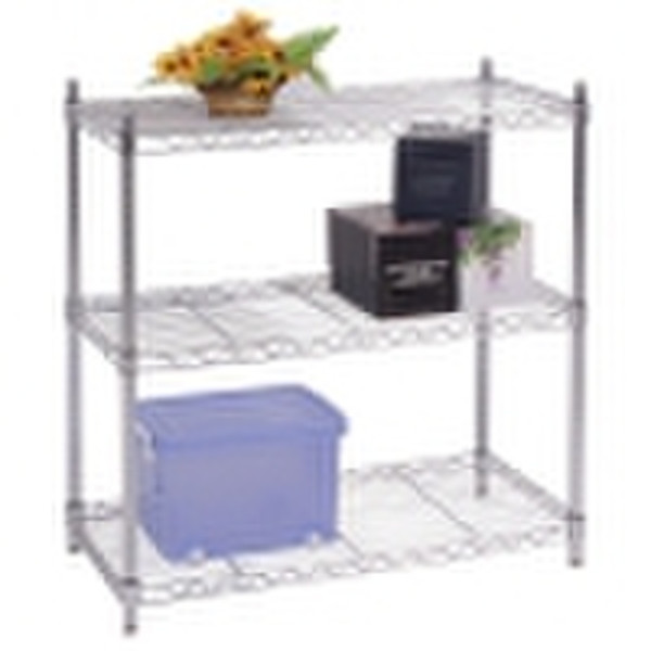 3-TIER metal storage rack