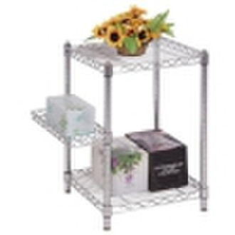 2-TIER metal shelf