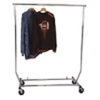 single bar clothes rack