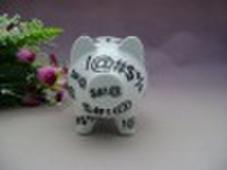 Jingdezhen Keramik-Sparschwein piggy Bank der Münze