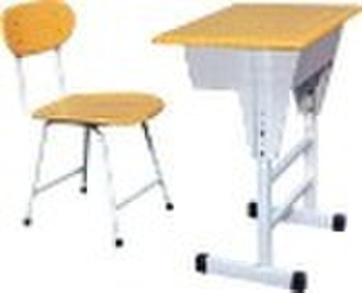 steel student desk and chair  (SJ-136)