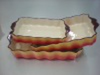 Ceramic Bakeware Tableware rectangular baker-AL346