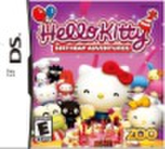 Ds games card: hello kitty birthday adventures