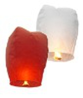 red sky lanterns