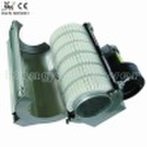 Air cooling ceramic heaters with air blowers