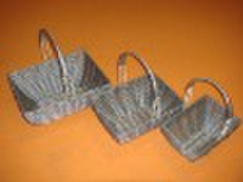 Hanging Basket, Resin Wicker Basket,Flower Basket