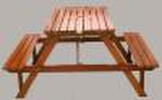 Wooden beer Table And Chair