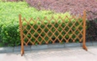 wooden extensive fence