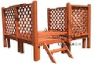 Wooden gazebo