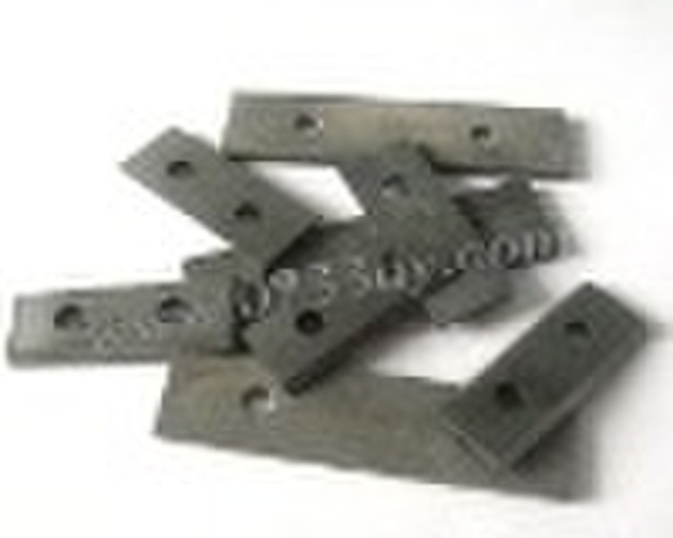 Tungsten carbide cutters carbide brazed tip