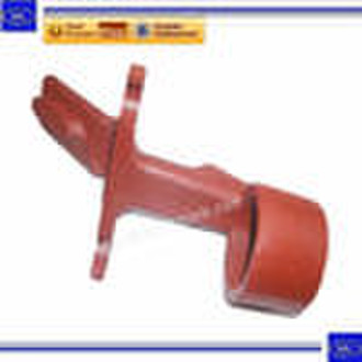 Grey cast  iron sand casting with paint