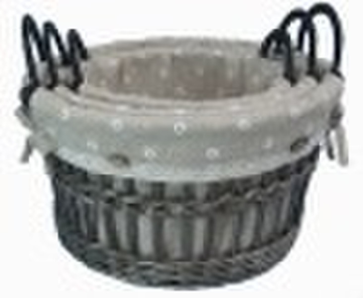 Dark willow basket