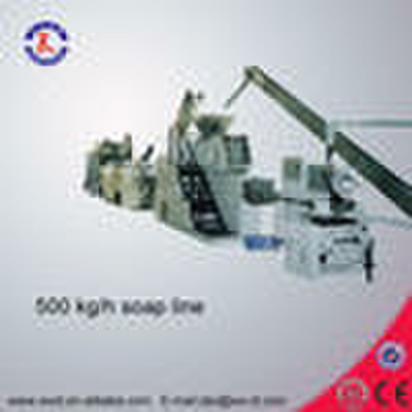 500 kg / h Toilettenseifenproduktionslinie (CE-zertifiziert)