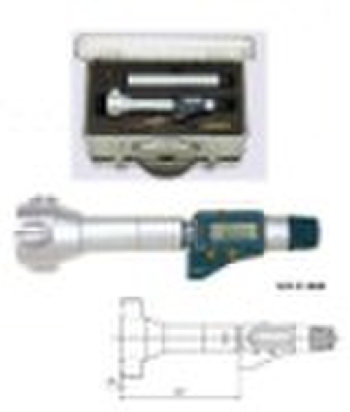 ELECTRONIC THREE POINT INTERNAL MICROMETERS