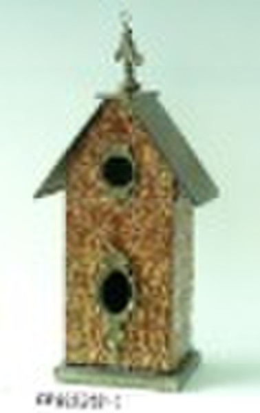 Ceramic bird house