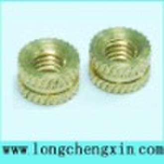 Brass insert nuts
