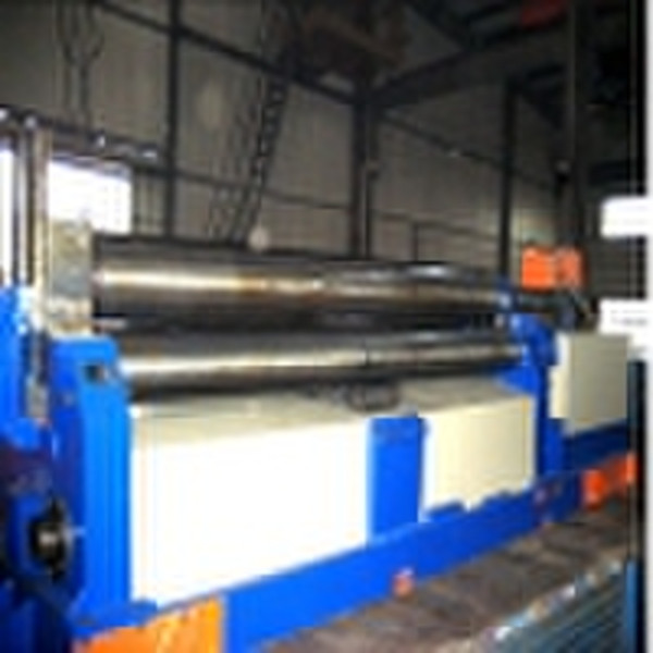 mechanical 3-roller symmetrical plate rolling mach