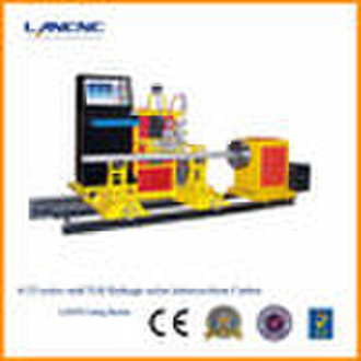 Intersecting line cnc pipe cutting machine
