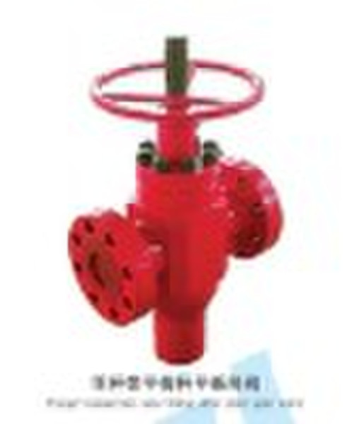 Plate gate valve