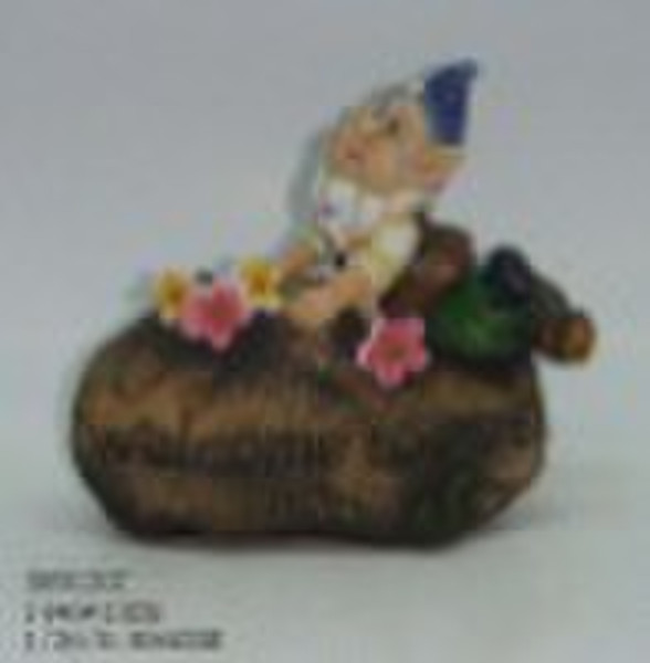 Polyresin Симпатичные Гном украшения