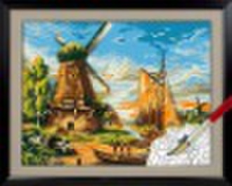Paint by Number-Windmill