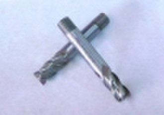 End Mill with thread shank